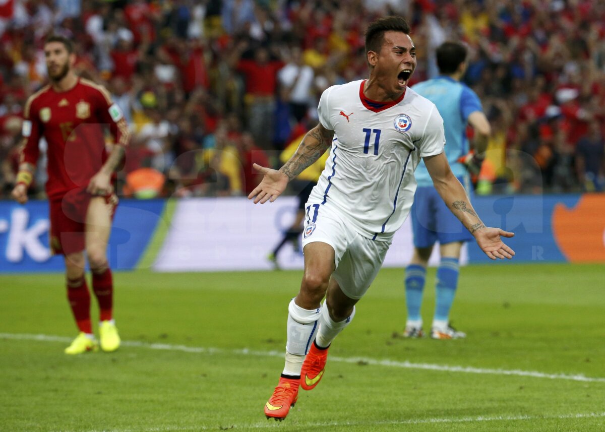 VIDEO şi FOTO Spania - Chile 0-2 » Campioana Mondială en-titre pleacă acasă, atingînd o premieră istorică