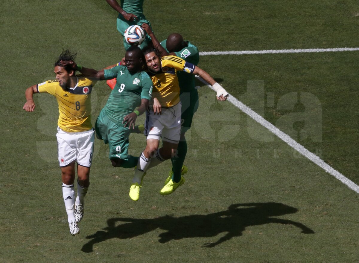 VIDEO şi FOTO Columbia - Coasta de Fildeş 2-1 » Sud-americanii fac un pas mare spre optimile de finală