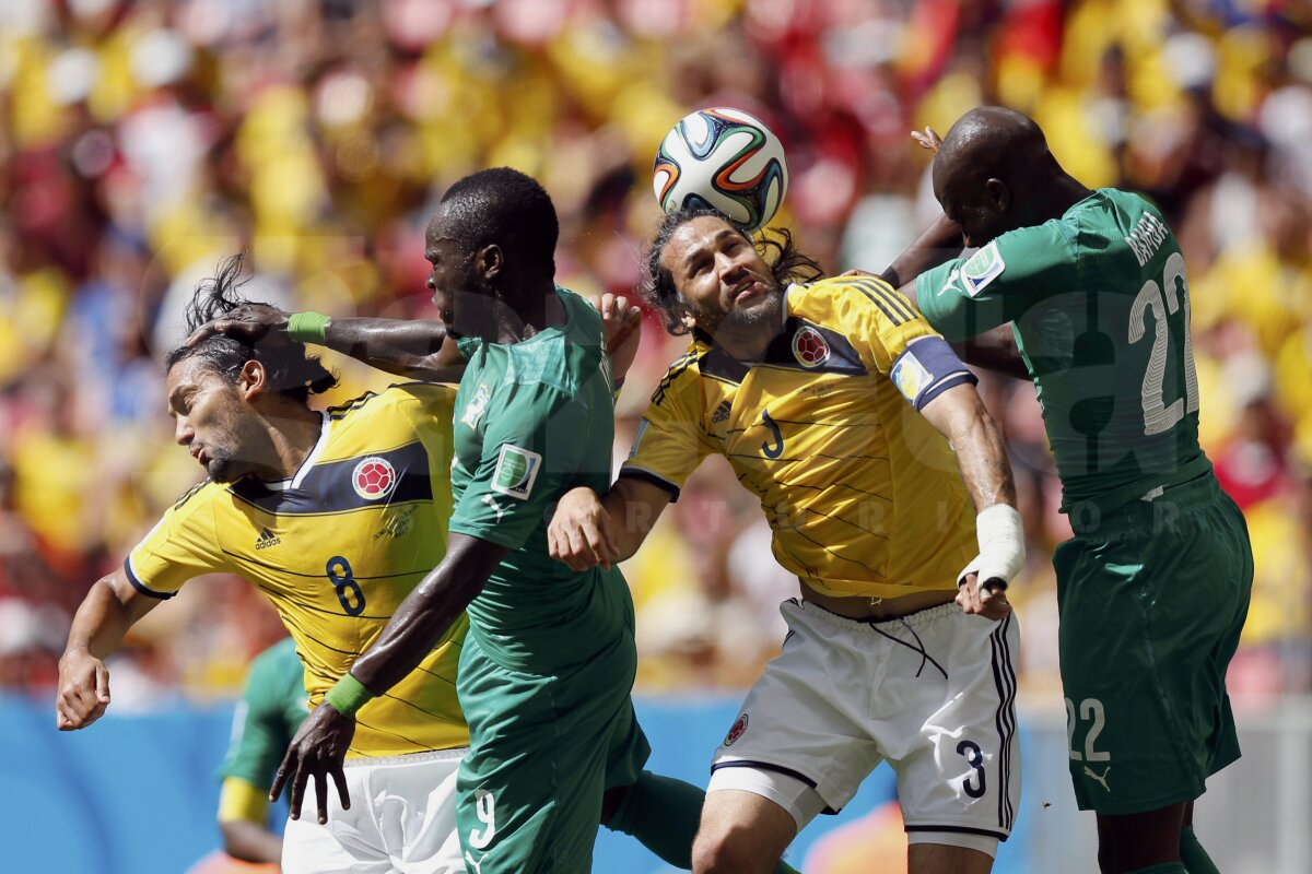 VIDEO şi FOTO Columbia - Coasta de Fildeş 2-1 » Sud-americanii fac un pas mare spre optimile de finală