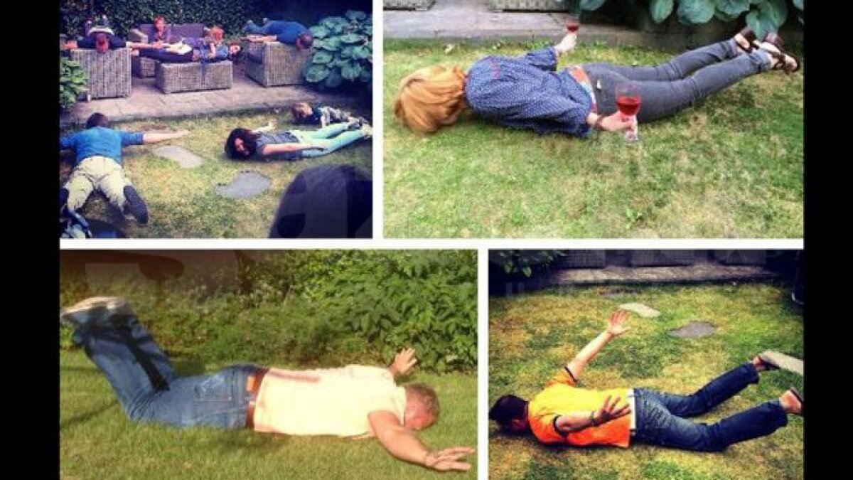 FOTO Şi bunicu' zboară! » Plonjonul lui Robin Van Persie, ”bestseller” în Ţara Lalelelor