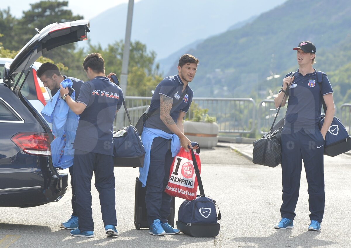 GALERIE FOTO Patru nume noi la antrenamentul Stelei! Costel Gâlcă i-a luat tare: "Azi e uşor pentru voi, dar de mîine începe greul"