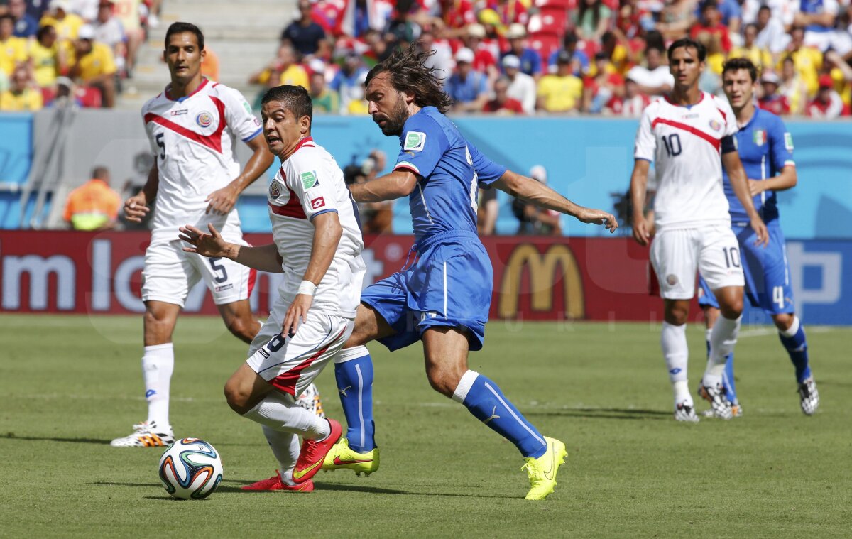 VIDEO şi FOTO Italia - Costa Rica 0-1 » Echipa din America Centrală e calificată în "optimi"! Italienii, meci decisiv cu Uruguay
