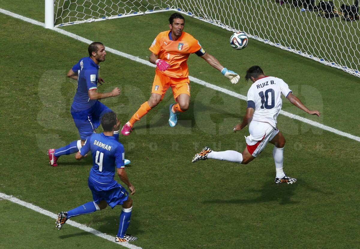 VIDEO şi FOTO Italia - Costa Rica 0-1 » Echipa din America Centrală e calificată în "optimi"! Italienii, meci decisiv cu Uruguay