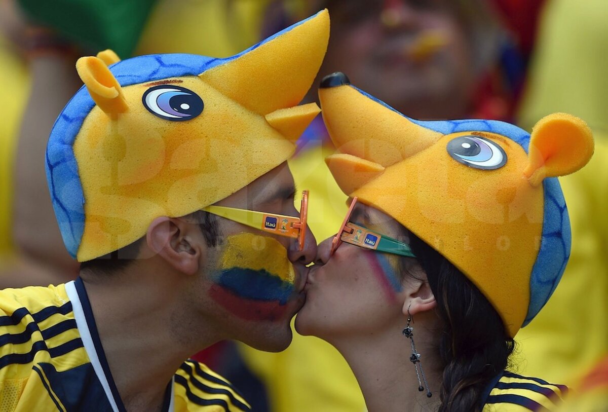 GALERIE FOTO Amor do Brazil » Cele mai romantice poze de la Cupa Mondială