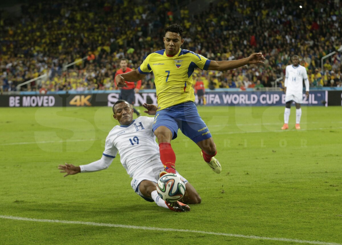 VIDEO şi FOTO Ecuador învinge Honduras 2-1 şi păstrează vie speranţa unei calificări în "optimi" » Meci decisiv contra Franţei