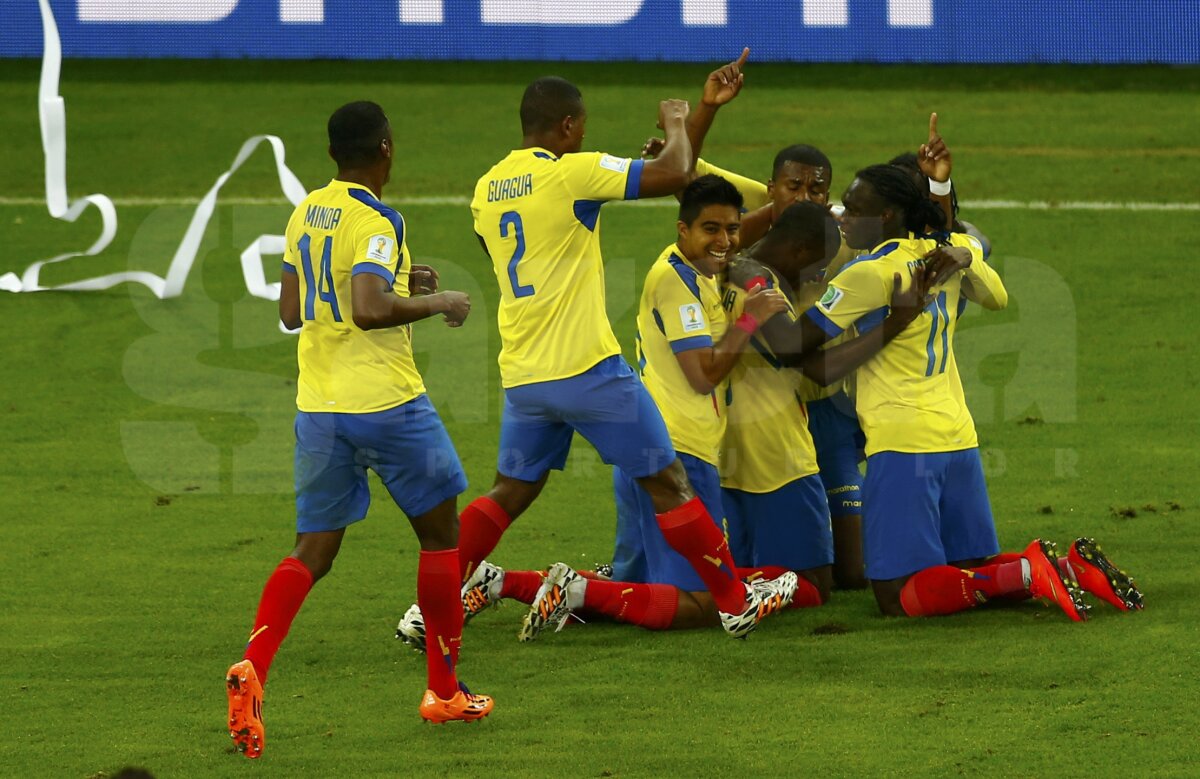 VIDEO şi FOTO Ecuador învinge Honduras 2-1 şi păstrează vie speranţa unei calificări în "optimi" » Meci decisiv contra Franţei