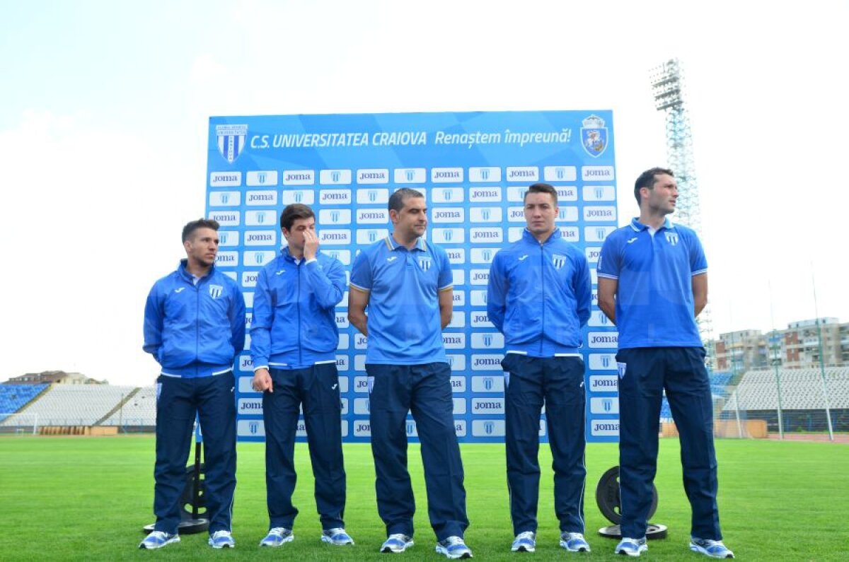 GALERIE FOTO CSU Craiova a prezentat achiziţiile şi noile echipamente » Oltenii mai pregătesc un transfer tare