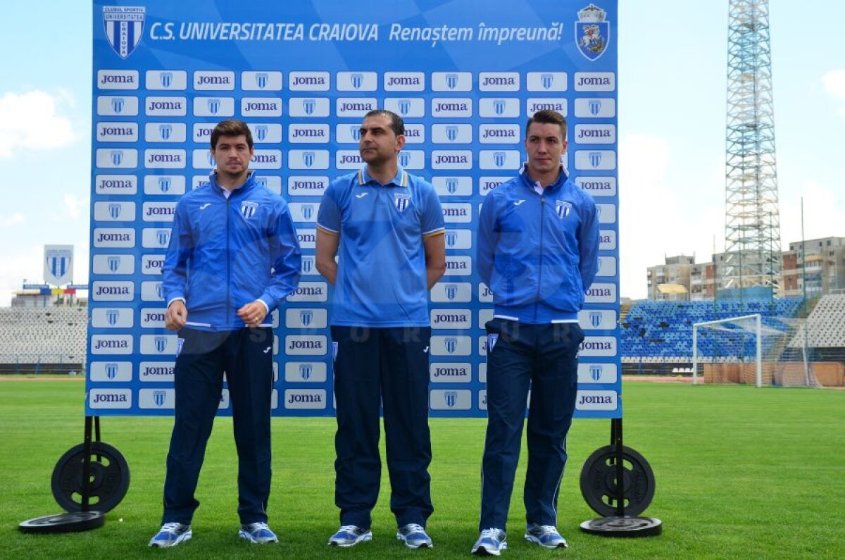 GALERIE FOTO CSU Craiova a prezentat achiziţiile şi noile echipamente » Oltenii mai pregătesc un transfer tare