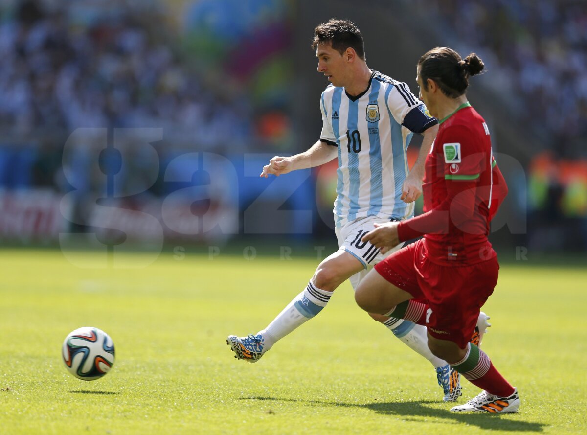 VIDEO+FOTO Salvatorul Messi » Iranul a rezistat 90 de minute în faţa Argentinei, 0-1, dar a scăpat egalul în prelungiri