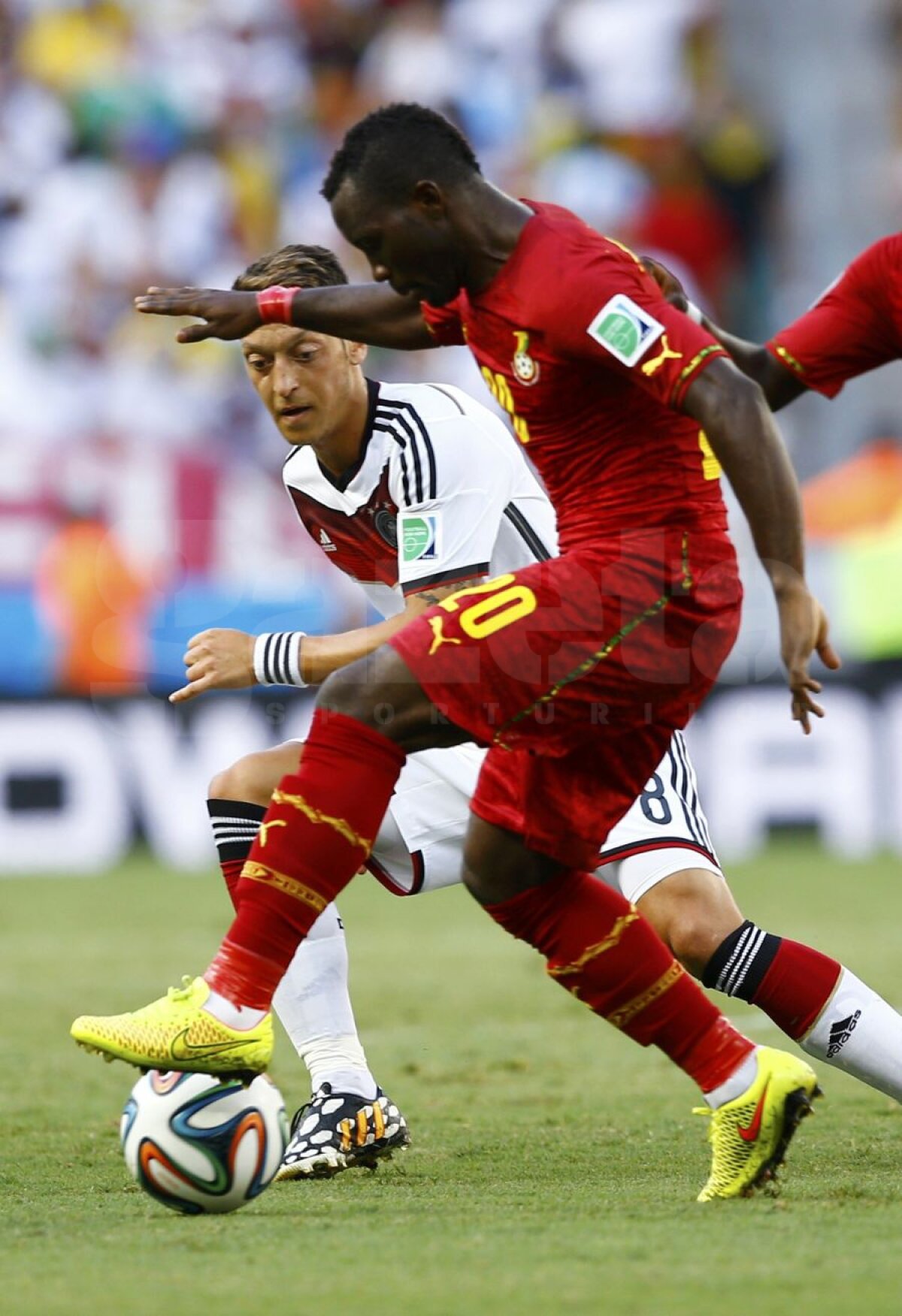 VIDEO+FOTO S-au trezit africanii » Ghana a făcut un meci excelent cu Germania, 2-2, şi rămîne în cărţi pentru optimi