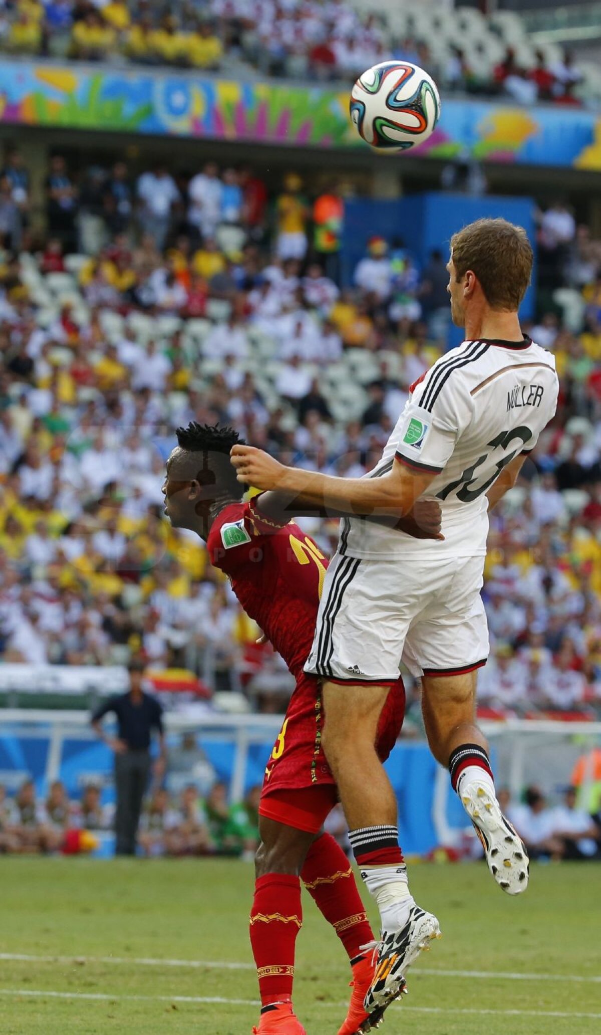 VIDEO+FOTO S-au trezit africanii » Ghana a făcut un meci excelent cu Germania, 2-2, şi rămîne în cărţi pentru optimi