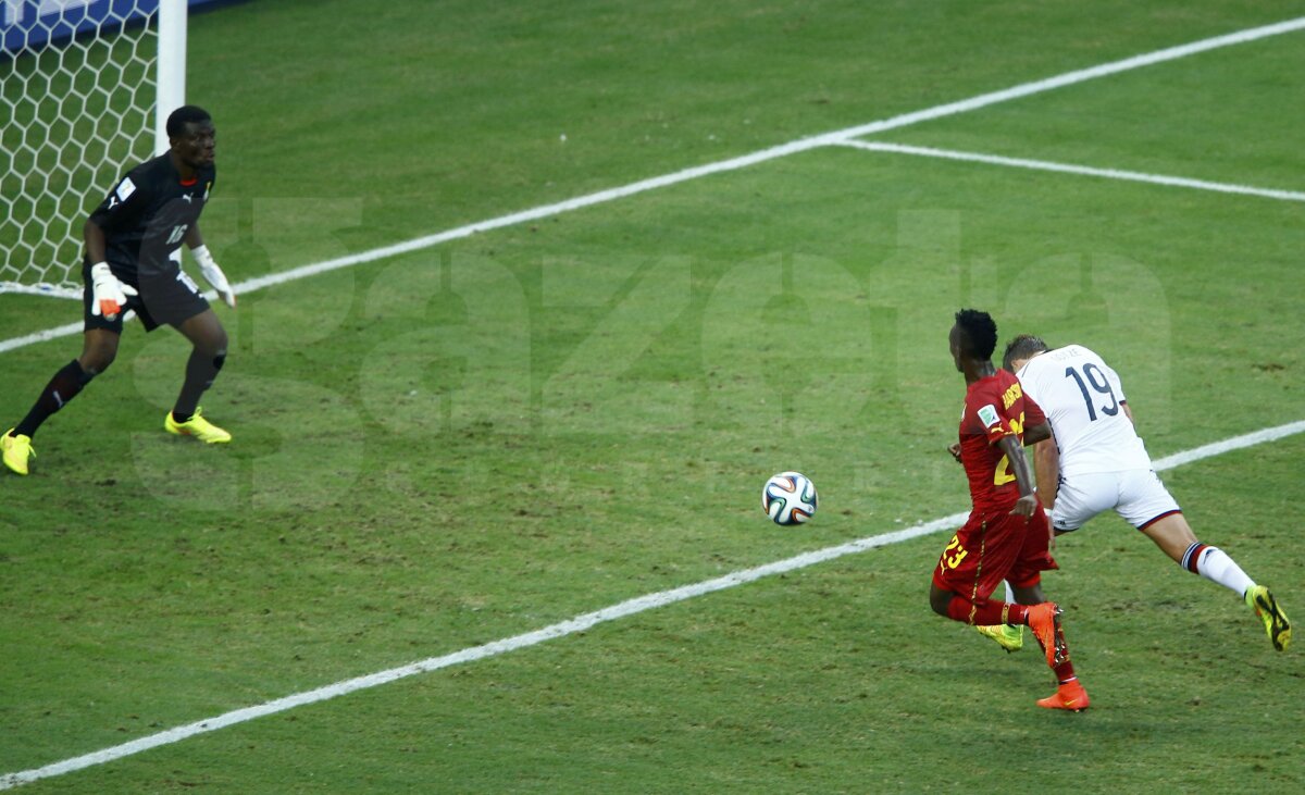 VIDEO+FOTO S-au trezit africanii » Ghana a făcut un meci excelent cu Germania, 2-2, şi rămîne în cărţi pentru optimi