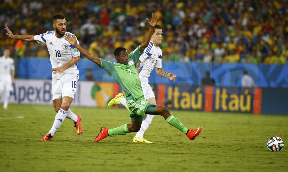 VIDEO şi FOTO Nigeria - Bosnia 1-0. Bosnia e eliminată, Nigeria e cu un pas în optimi!