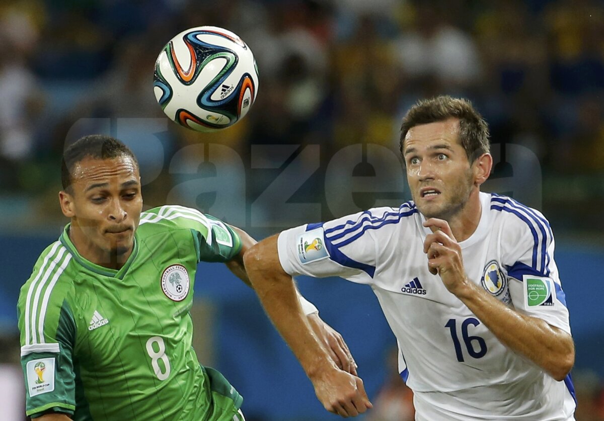VIDEO şi FOTO Nigeria - Bosnia 1-0. Bosnia e eliminată, Nigeria e cu un pas în optimi!
