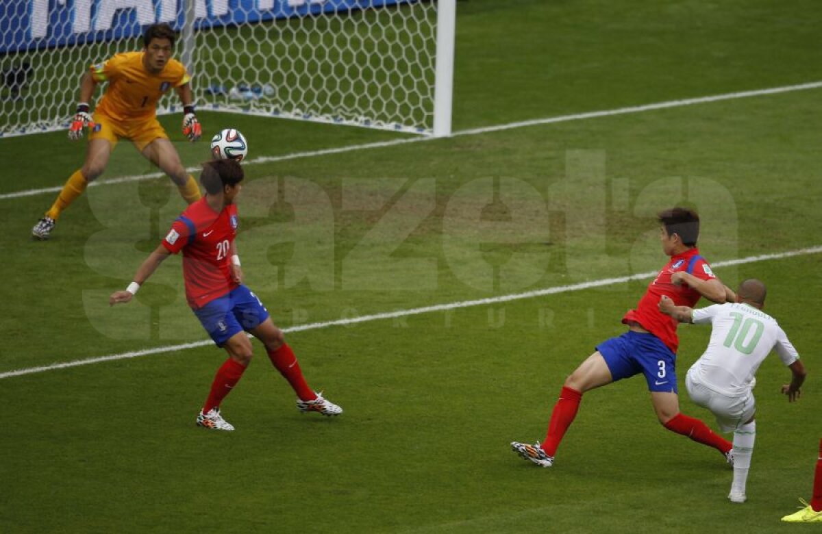 VIDEO şi FOTO Coreea de Sud - Algeria 2-4 » Trupa lui Vahid Halilhodzic are nevoie de un egal cu Rusia pentru calificarea în optimi