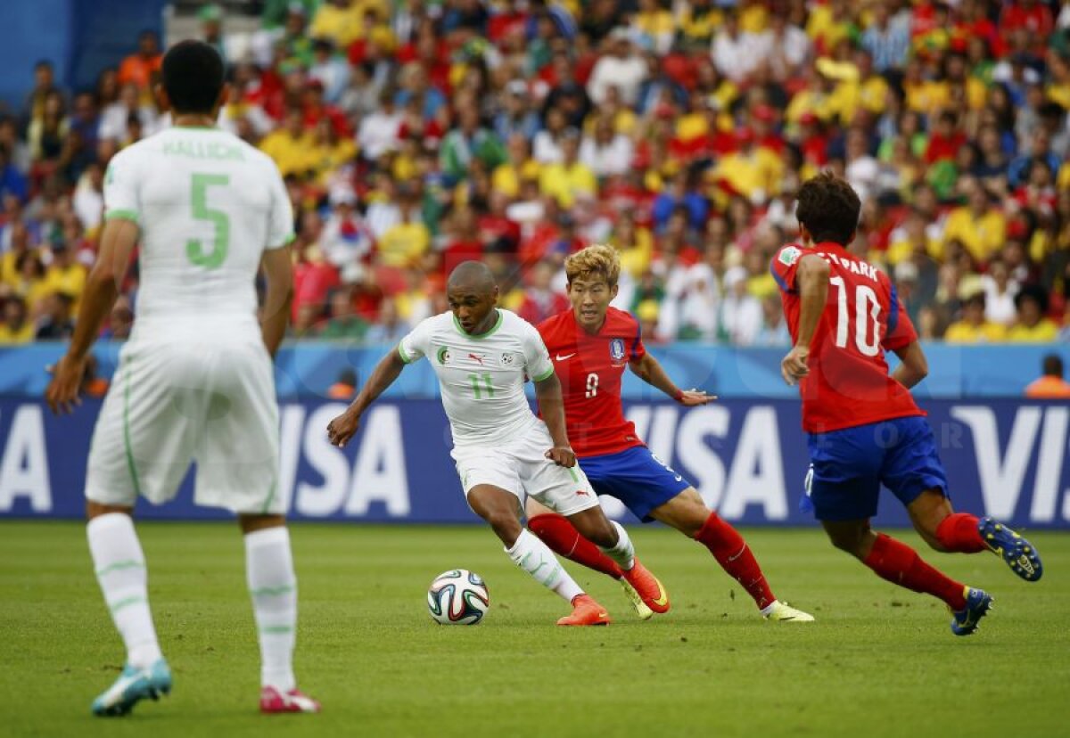 VIDEO şi FOTO Coreea de Sud - Algeria 2-4 » Trupa lui Vahid Halilhodzic are nevoie de un egal cu Rusia pentru calificarea în optimi