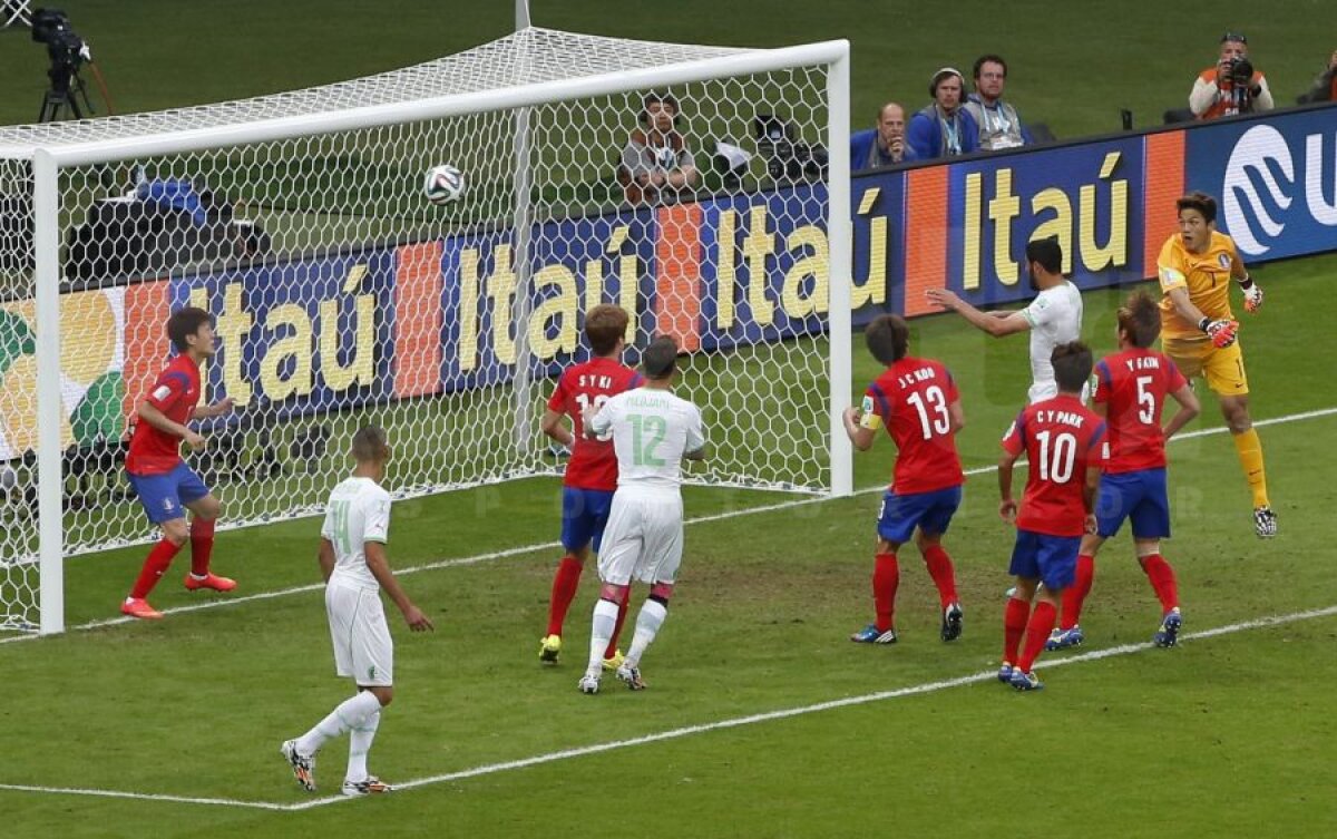 VIDEO şi FOTO Coreea de Sud - Algeria 2-4 » Trupa lui Vahid Halilhodzic are nevoie de un egal cu Rusia pentru calificarea în optimi