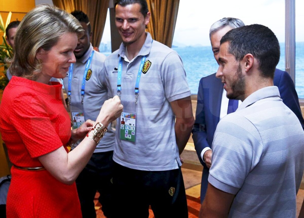 VIDEO Regina Belgiei a comis-o: a vrut să-l felicite pe autorul golului cu Rusia, dar i-a întors cuţitul în rană lui Romelu Lukaku :D