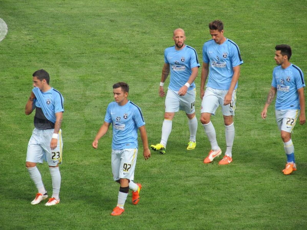 FOTO Steaua - FC Chiasso 1-2 » Constantin Gâlcă pierde primul meci pe banca roş-albaştrilor