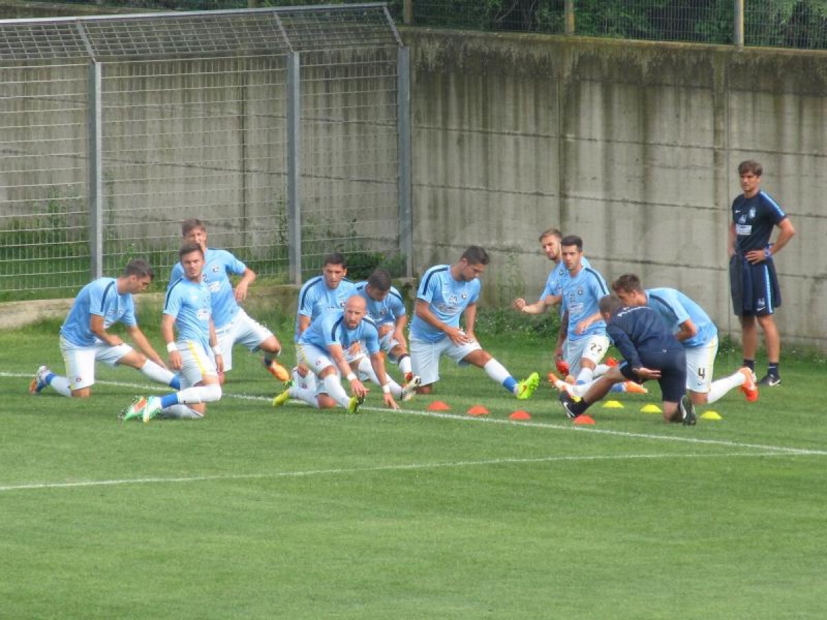 FOTO Steaua - FC Chiasso 1-2 » Constantin Gâlcă pierde primul meci pe banca roş-albaştrilor