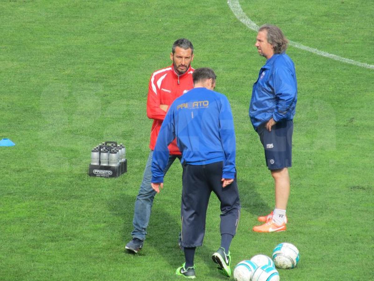 FOTO Steaua - FC Chiasso 1-2 » Constantin Gâlcă pierde primul meci pe banca roş-albaştrilor