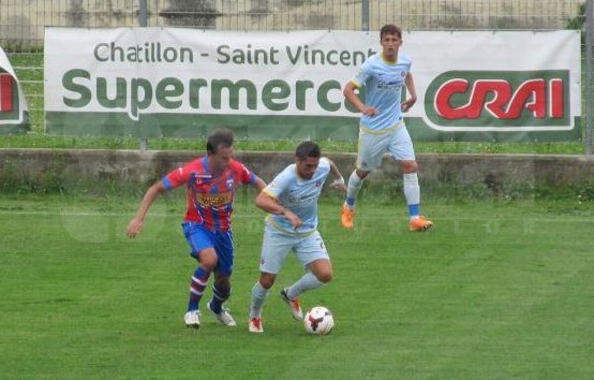 FOTO Steaua - FC Chiasso 1-2 » Constantin Gâlcă pierde primul meci pe banca roş-albaştrilor