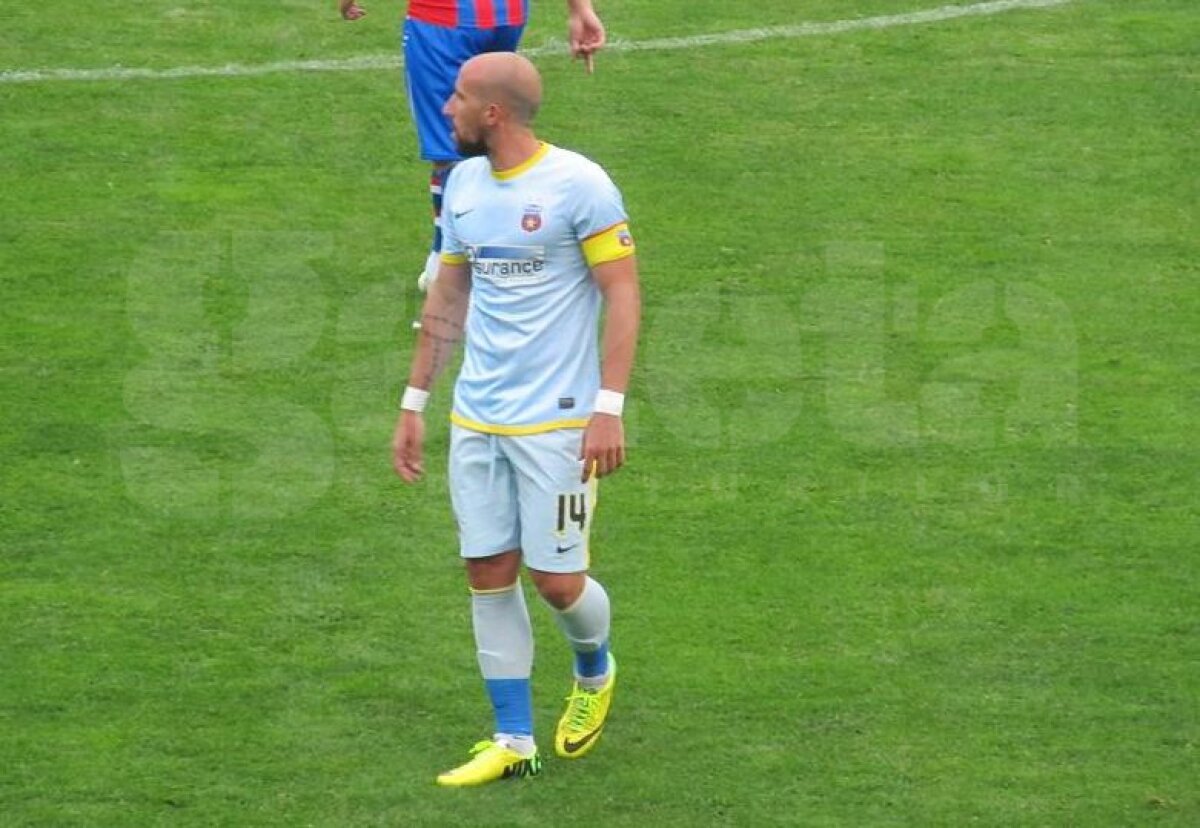 FOTO Steaua - FC Chiasso 1-2 » Constantin Gâlcă pierde primul meci pe banca roş-albaştrilor