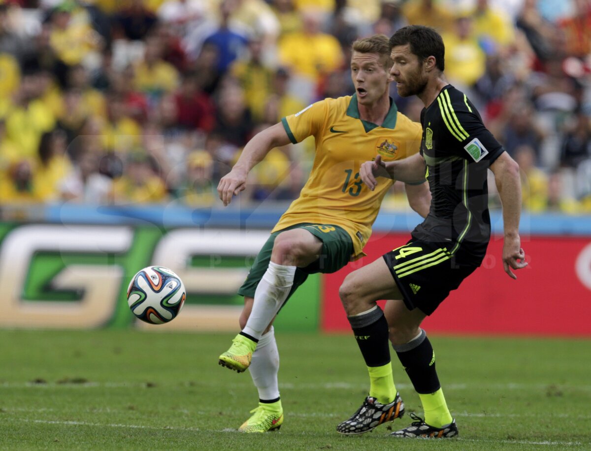 FOTO şi VIDEO Australia - Spania 0-3 » Renegaţii ibericilor aduc primele puncte ale echipei lui Del Bosque