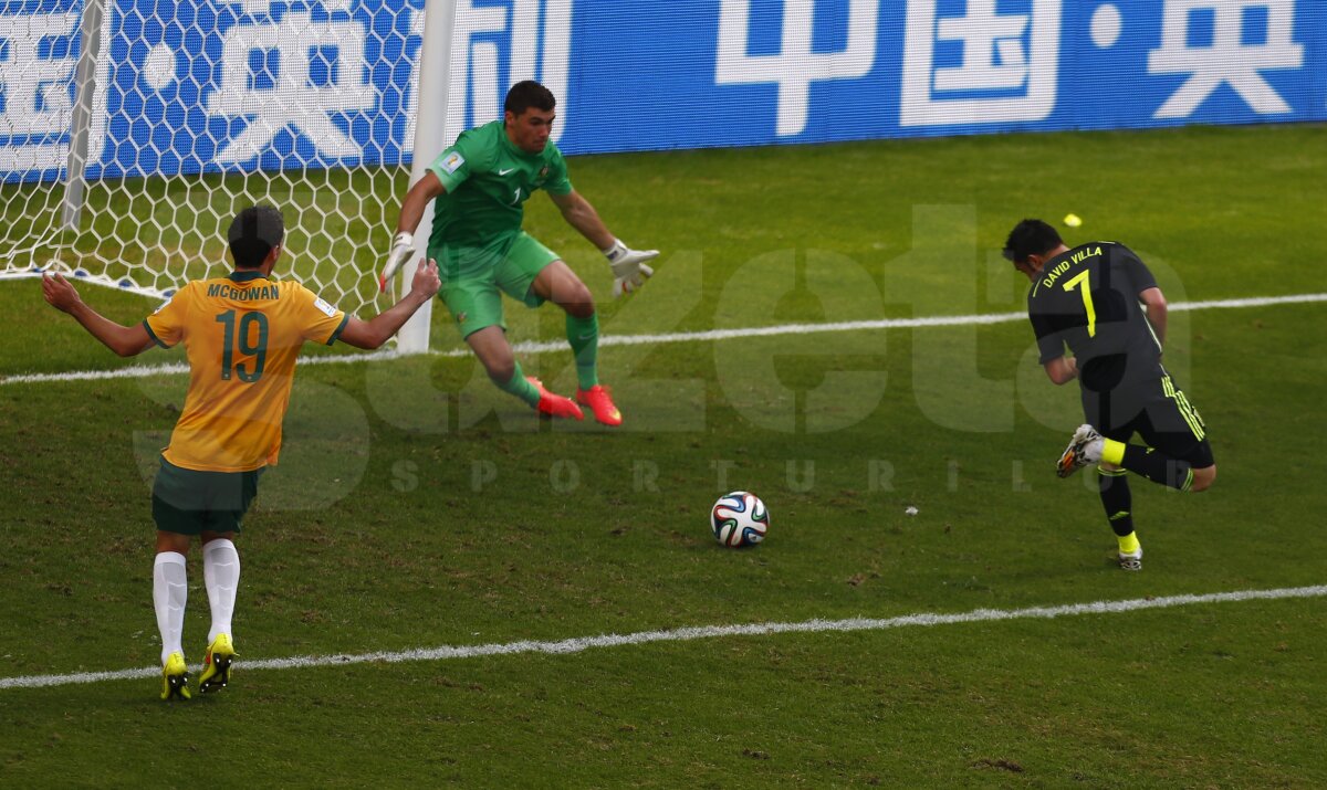 FOTO şi VIDEO Australia - Spania 0-3 » Renegaţii ibericilor aduc primele puncte ale echipei lui Del Bosque