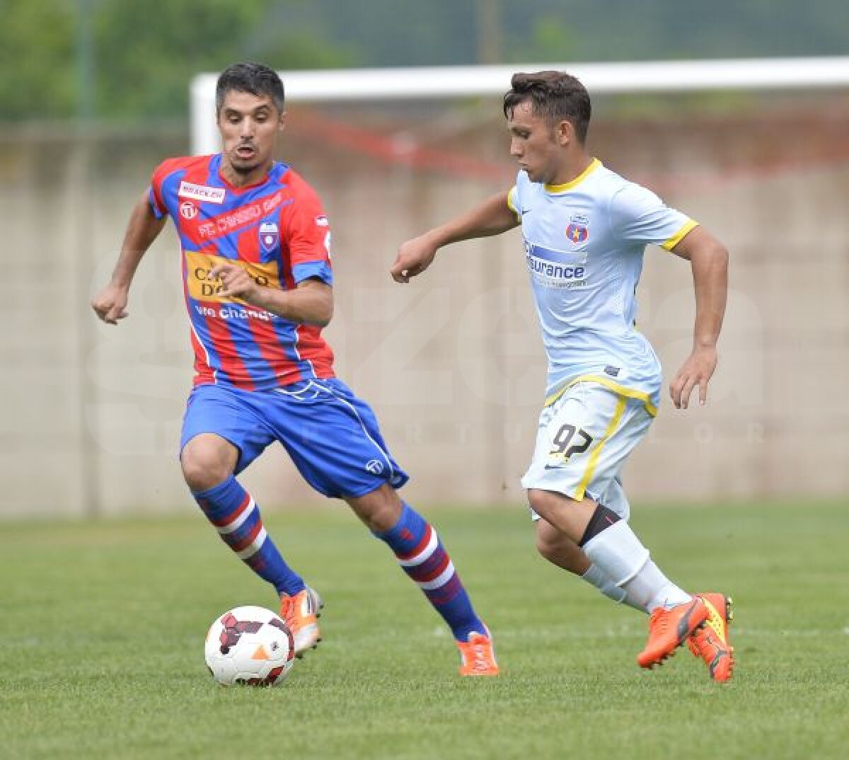 FOTO Steaua - FC Chiasso 1-2 » Constantin Gâlcă pierde primul meci pe banca roş-albaştrilor