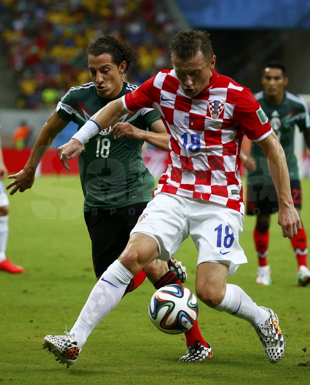 VIDEO şi FOTO Mexic - Croaţia 3-1 » Nord-americanii dau piept cu Olanda în optimi!