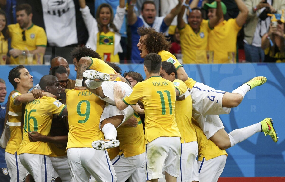 VIDEO şi FOTO Camerun - Brazilia 1-4 » Selecao joacă în optimi cu Chile!