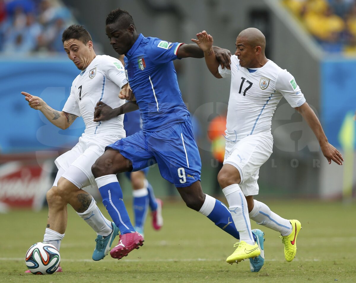 VIDEO + FOTO Uruguay - Italia 1-0 » "Squadra Azzurra" părăseşte competiţia încă din faza grupelor