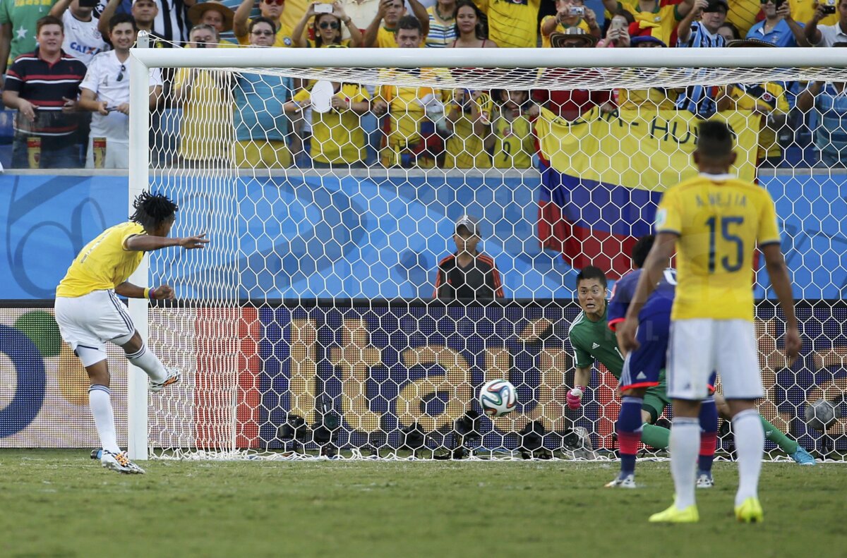 FOTO + VIDEO Japonia - Columbia 1-4 » Duel sud-american în optimile de finală! Adversar de temut pentru columbieni