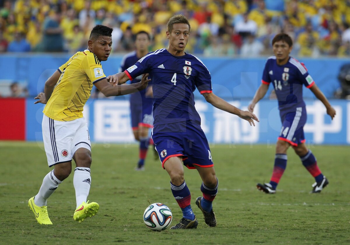 FOTO + VIDEO Japonia - Columbia 1-4 » Duel sud-american în optimile de finală! Adversar de temut pentru columbieni