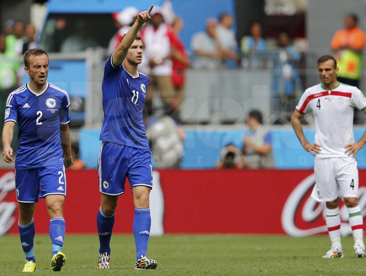 FOTO şi VIDEO Iran nu a profitat de înfrîngerea Nigeriei şi pleacă acasă după 1-3 cu Bosnia