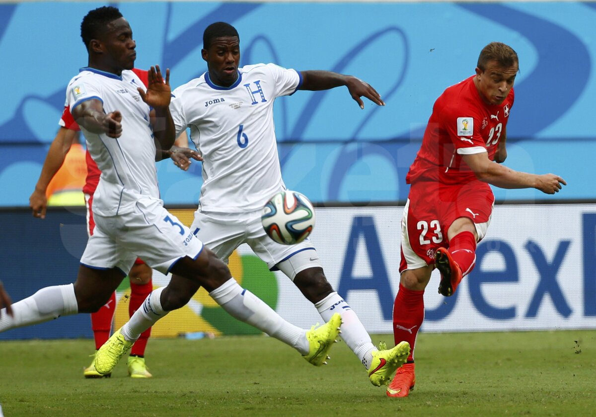 FOTO şi VIDEO Honduras - Elveţia 0-3 » Shaqiri înscrie de 3 ori şi îşi duce echipa în "optimi"