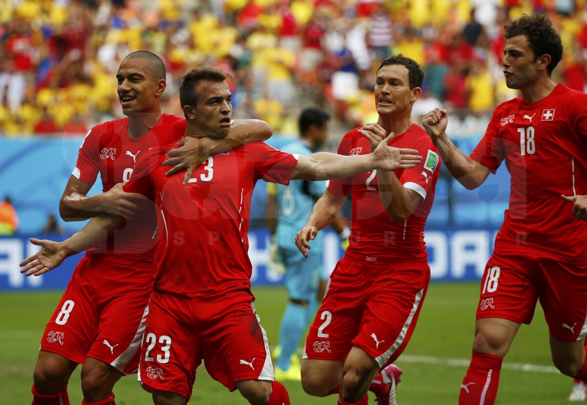 FOTO şi VIDEO Honduras - Elveţia 0-3 » Shaqiri înscrie de 3 ori şi îşi duce echipa în "optimi"