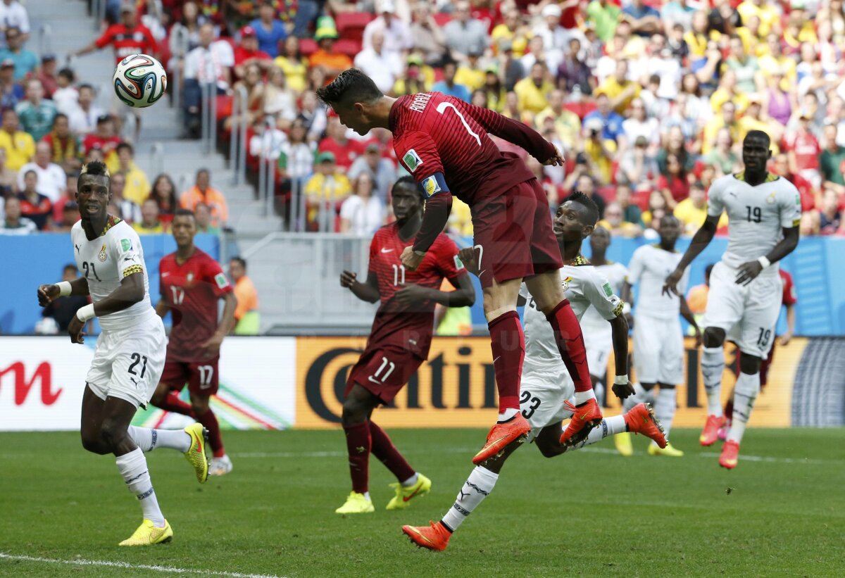 FOTO şi VIDEO Victorie de palmares » Portugalia a învins Ghana, 2-1, însă lusitanii pleacă acasă