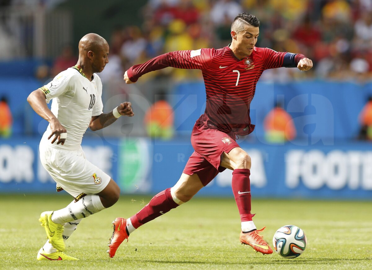 FOTO şi VIDEO Victorie de palmares » Portugalia a învins Ghana, 2-1, însă lusitanii pleacă acasă