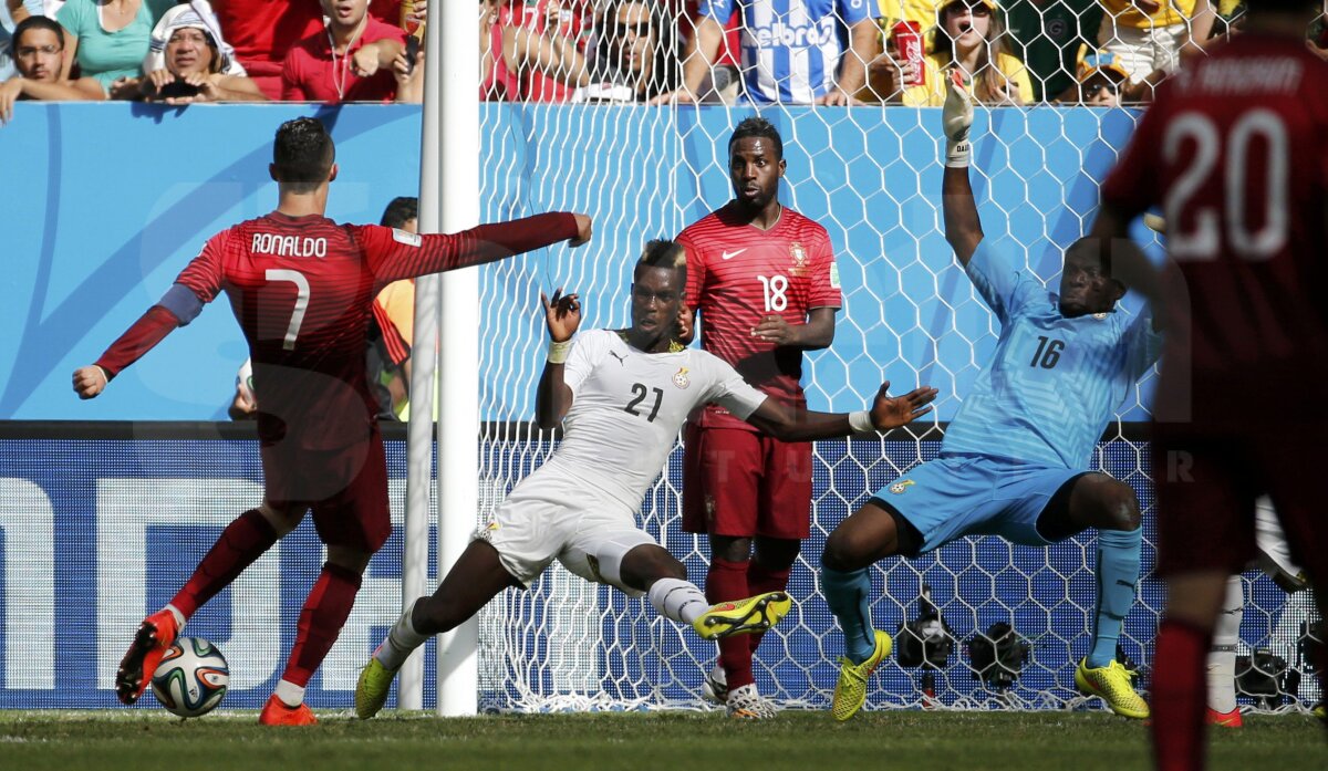 FOTO şi VIDEO Victorie de palmares » Portugalia a învins Ghana, 2-1, însă lusitanii pleacă acasă