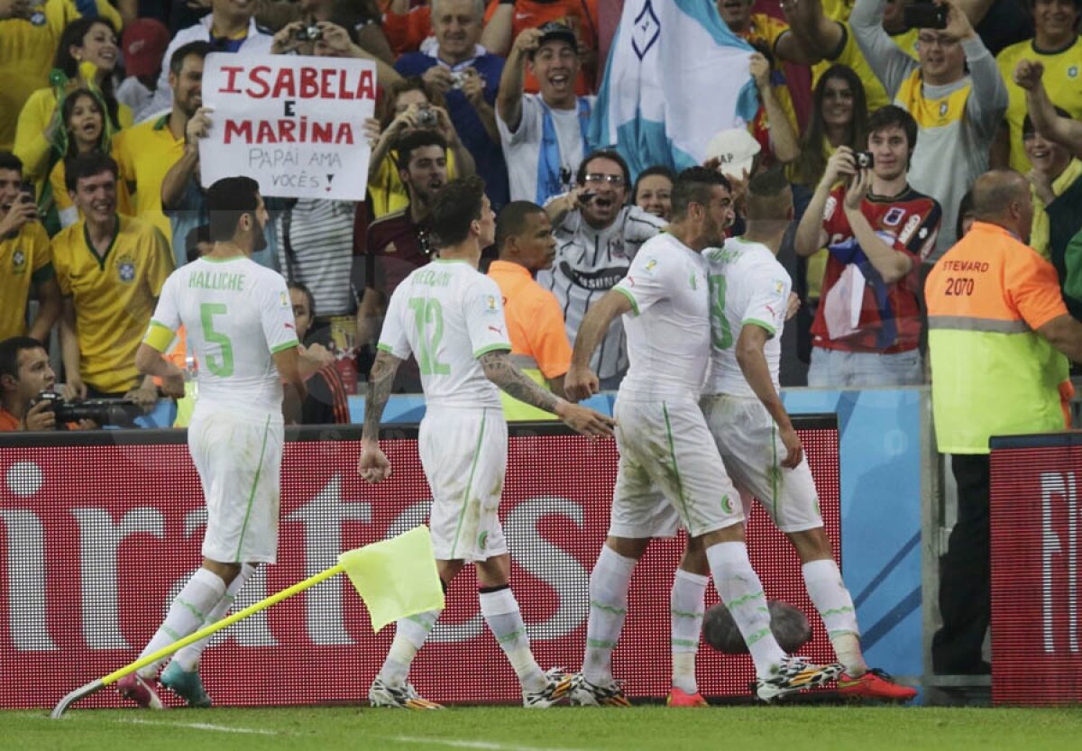 VIDEO+FOTO SliMANIA » Egalul cu Rusia, 1-1, propulsează Algeria în optimi