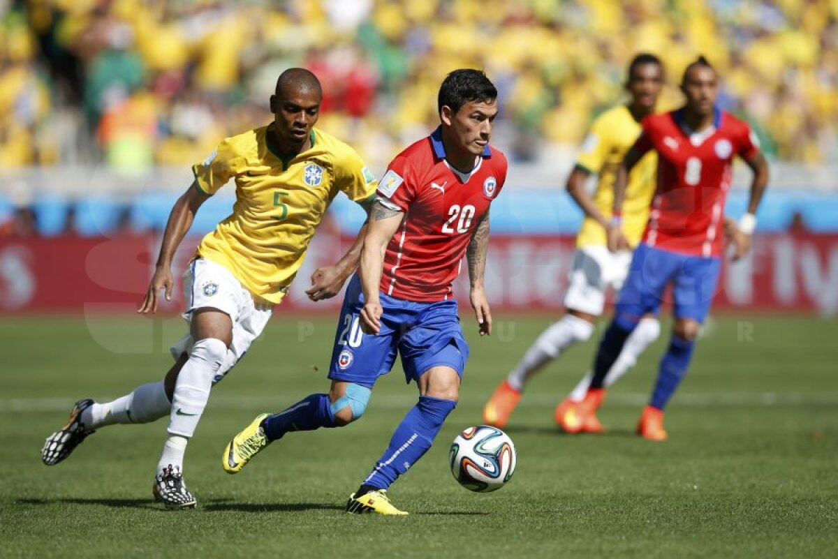 FOTO şi VIDEO Calificare thriller » Brazilia ajunge în "sferturi" după 3-2 la penalty-uri cu Chile