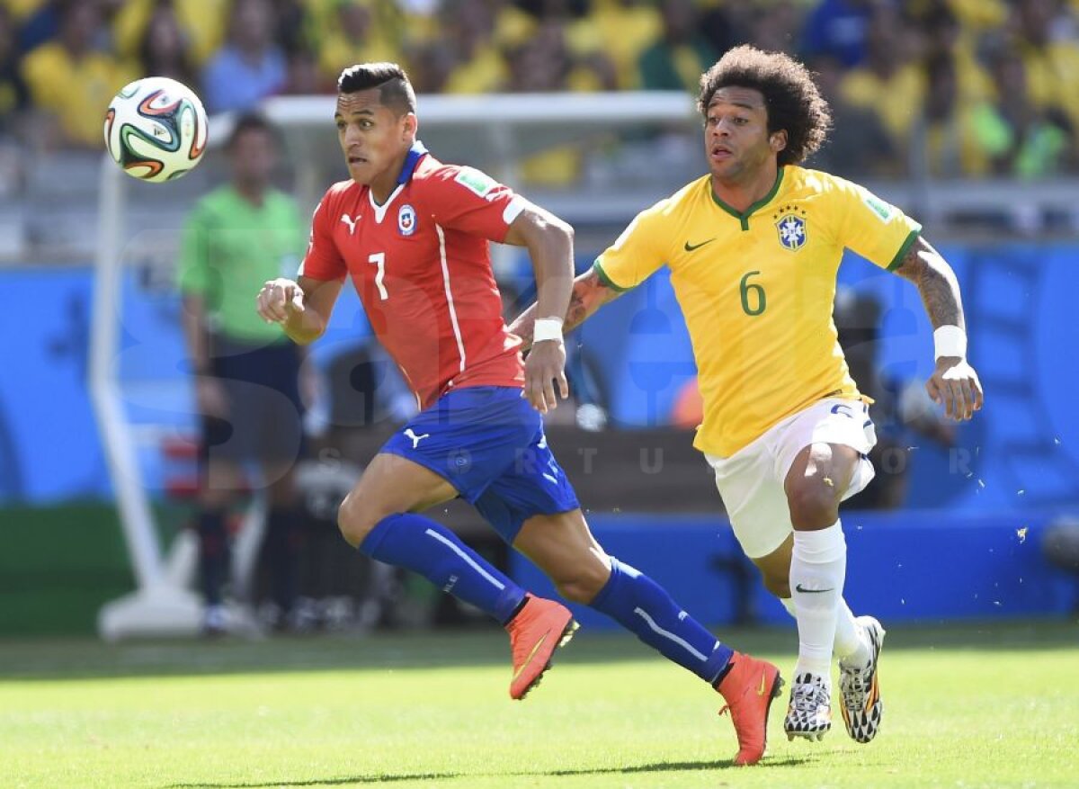 FOTO şi VIDEO Calificare thriller » Brazilia ajunge în "sferturi" după 3-2 la penalty-uri cu Chile