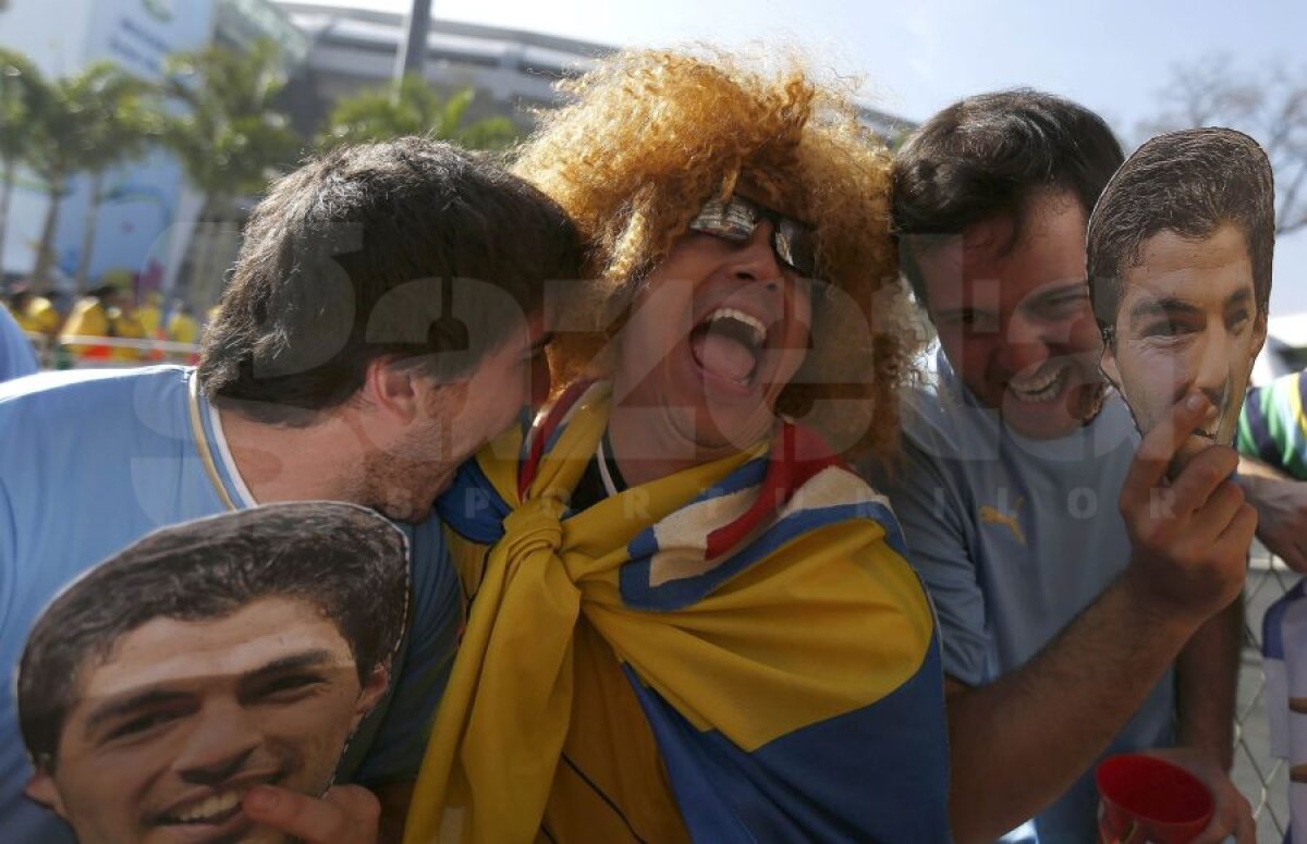 FOTO şi VIDEO "Jesse James" Rodriguez, de neoprit » Cu starul lui Monaco în mare formă, Columbia a trecut de Uruguay, 2-0, şi merge în "sferturi"