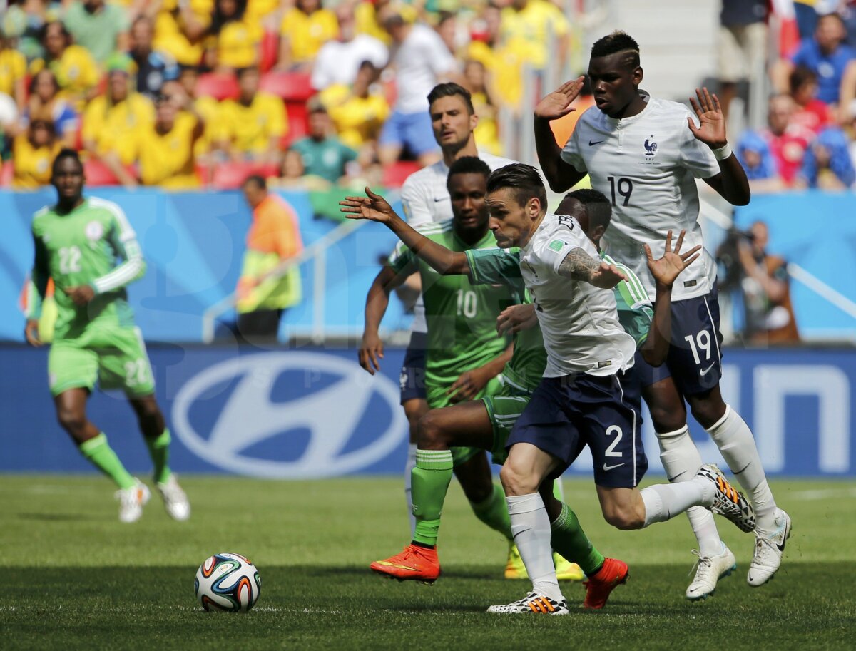 VIDEO + FOTO Franţa - Nigeria 2-0 » "Cocoşii" merg în sferturi după 8 ani!