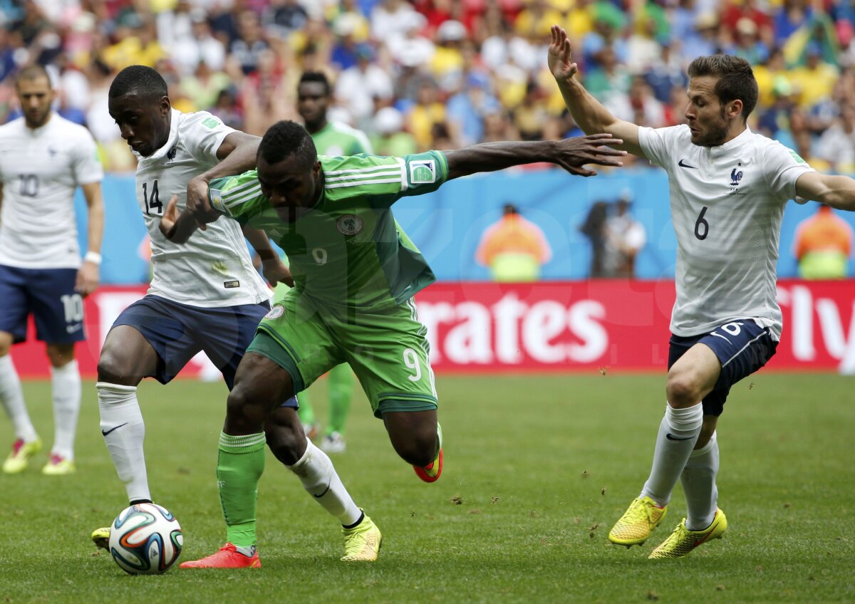 VIDEO + FOTO Franţa - Nigeria 2-0 » "Cocoşii" merg în sferturi după 8 ani!