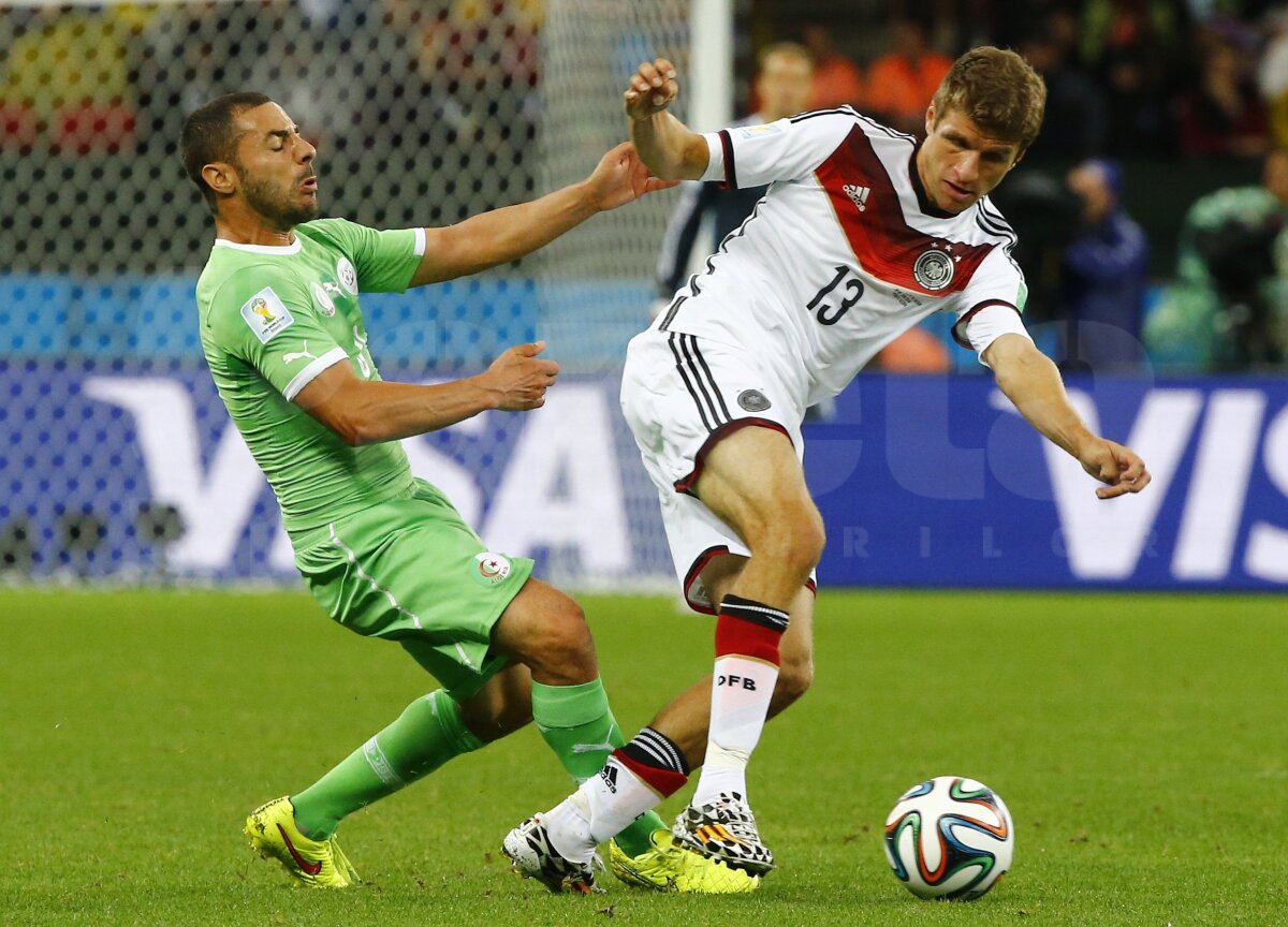 VIDEO + FOTO Germania - Algeria 2-1 » Schurrle şi Ozil au adus calificarea nemţilor în "sferturi" după prelungiri