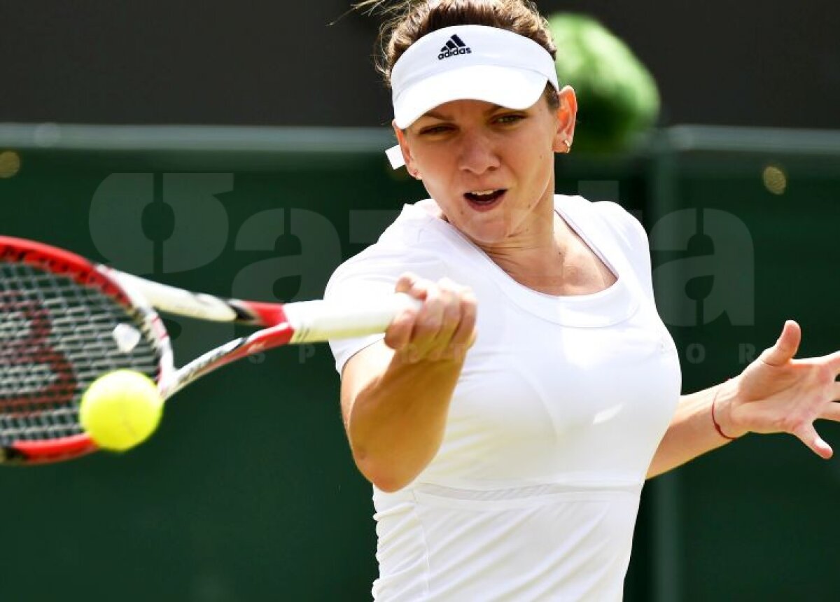 FĂRĂ MILĂ! Simona Halep şi-a demolat adversara şi s-a calificat în sferturi la Wimbledon! Felicit-o aici!