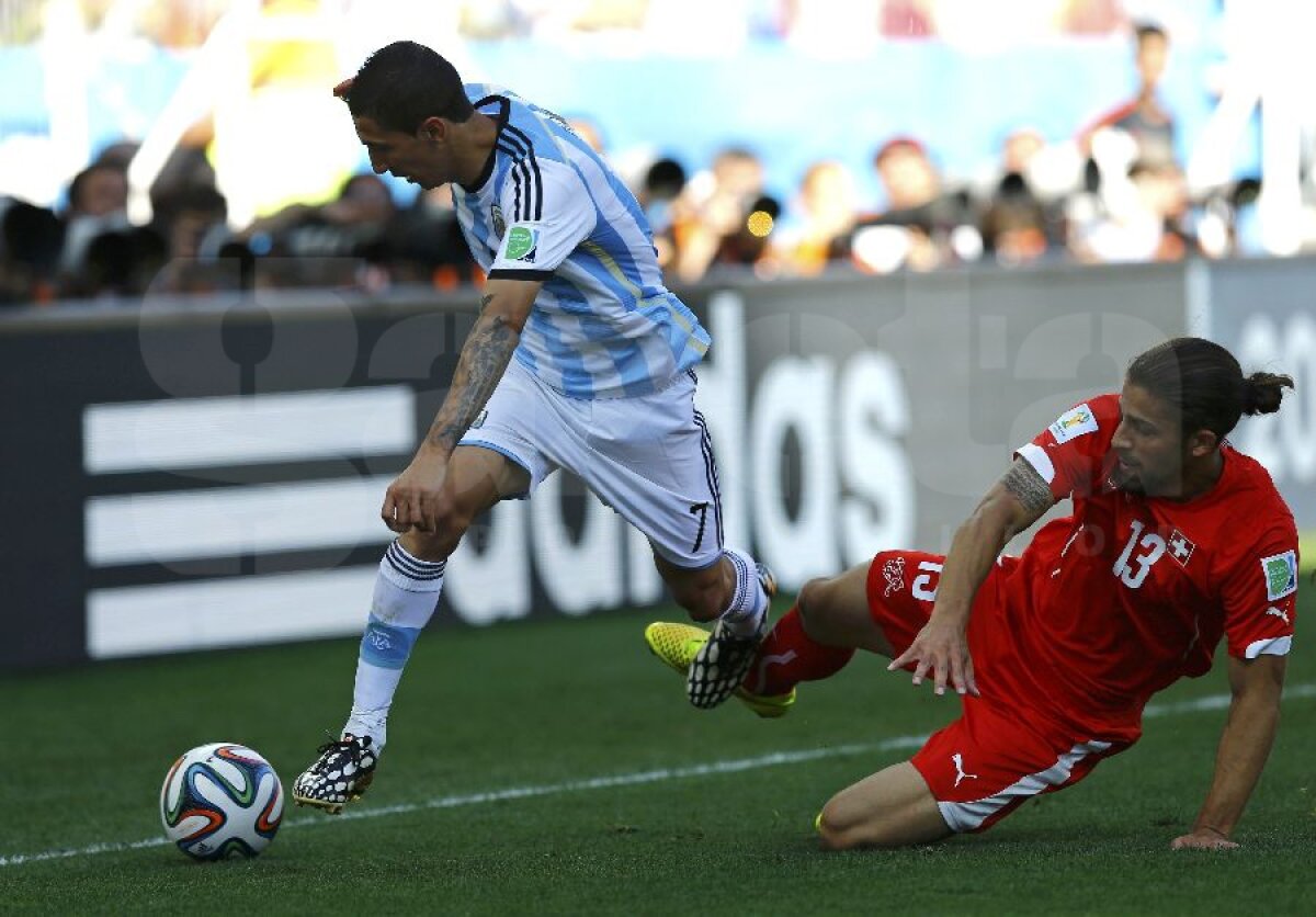 FOTO şi VIDEO Îngerul Di Maria » Argentina merge în "sferturi", după 1-0 dramatic cu Elveţia